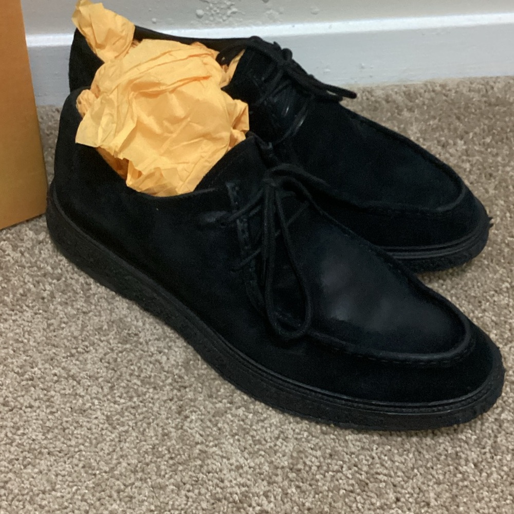 Tods Classic Men’s Black Lace-Up Casual Shoes / size uk 9